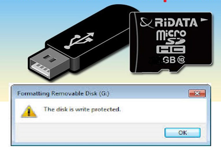 How To Format Write Protected USB Flash Drive